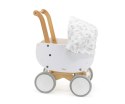Viga 44719 PolarB Drewniany wózek dla lalek z gondolą