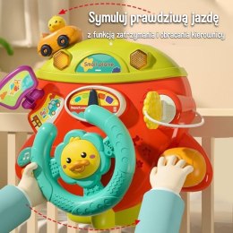 WOOPIE BABY Interaktywna Kierownica Samolot Pojazd na Łózeczko Wózek Efekty 18m+