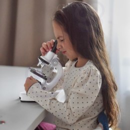 WOOPIE Mikroskop Cyfrowy LED Przybliżenie do 1200x Zestaw XXL z Adapterem do Smartfona