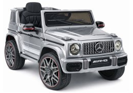 Auto Na Akumulator Mercedes AMG G 63 Srebrny Lakierowany