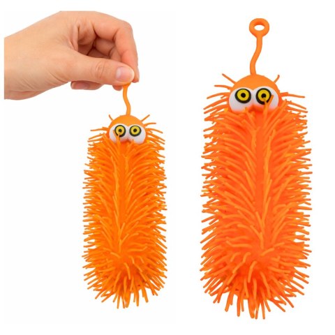 Gniotek Sensoryczny Do Odbijania Ściskania Stworek Z Frędzlami Świecący LED