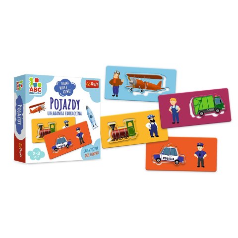 Gra edukacyjna dla dzieci Pojazdy ABC Malucha Trefl 01942