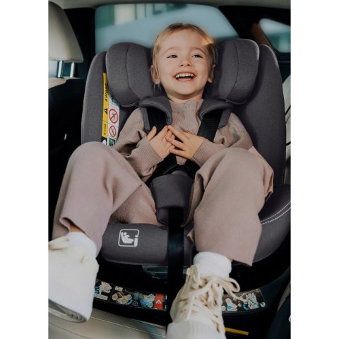 LIONELO Fotelik samochodowy Bastiaan One i-size Grey Stone