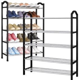 SZAFKA NA BUTY OBUWIE PÓŁKA REGAŁ STOJAK LOFTOWY DO PRZEDPOKOJU CZARNY LOFT