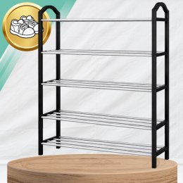 SZAFKA NA BUTY OBUWIE PÓŁKA REGAŁ STOJAK LOFTOWY DO PRZEDPOKOJU CZARNY LOFT