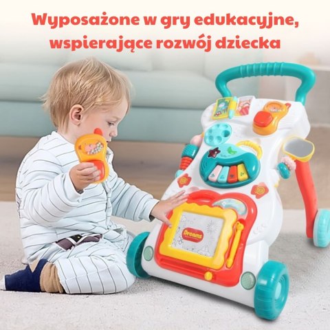 WOOPIE BABY Grający Chodzik z Znikopisem