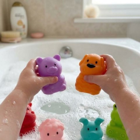 WOOPIE BABY Zwierzątka Sensoryczne Miękkie Zestaw 6 szt