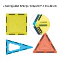 WOOPIE Magnetyczne Klocki Konstrukcyjne 7,5 cm Parking 112 el