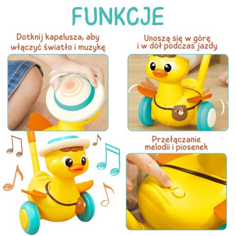 WOOPIE Pchacz na Kijku Kaczuszka Efekty Dźwiękowe i Świetlne