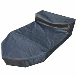 AXI Drewniana Piaskownica Statek Piracki Doris ze Schowkiem + Pokrowiec 153 cm