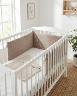 ALBERO MIO Ochraniacz do łóżeczka Cotton color CC8 brąz
