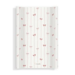 ALBERO MIO Przewijak twardy krótki CP9 Pudrowe kokardki