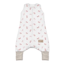 ALBERO MIO Śpiworek z nogawkami S 1,5 tog CP9 Pudrowe kokardki