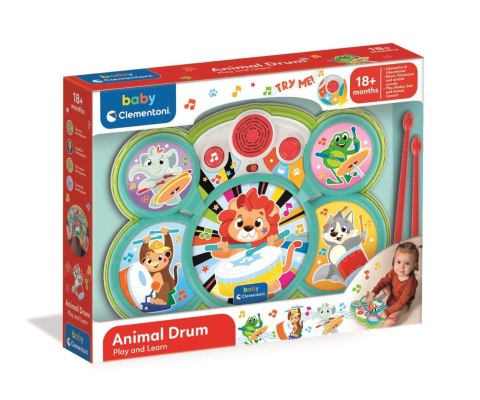 Clementoni 17637 Baby Interaktywna Perkusja