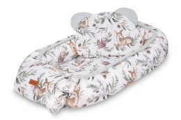 Gniazdo Kokon Wafel niemowlęcy Sensillo ok. 80x45cm - SARENKI MIĘTOWY