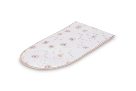 KOKON MUŚLIN DMUCHAWCE BEŻOWE 80x45 + PODUSZKA Sensillo