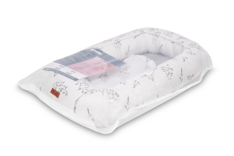 KOKON MUŚLIN GAŁĄZKA ZIELONY 80x45 + PODUSZKA Sensillo