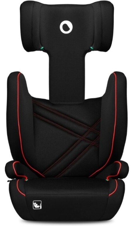 LIONELO Fotelik samochodowy Hugo i-size Sporty Black Red