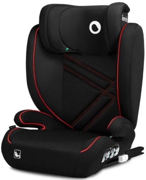 LIONELO Fotelik samochodowy Hugo i-size Sporty Black Red
