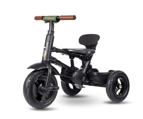 MILLY MALLY 6298 Qplay Rowerek Trójkołowy Rito Deluxe Rubber Olive