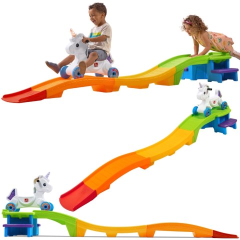 STEP2 Kolejka Górska Tor Jeździk Jednorożec Unicorn