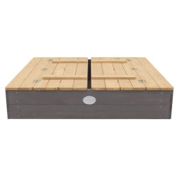 Axi Piaskownica Ella 100 x 95 z Ławeczkami Szara