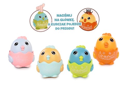 ARTYK 175947 Jeżdżący kurczak