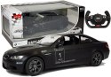 Auto BMW M3 Samochód Sportowy Zdalnie Sterowany RC Rastar Czarny 1:14