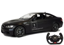 Auto BMW M3 Samochód Sportowy Zdalnie Sterowany RC Rastar Czarny 1:14