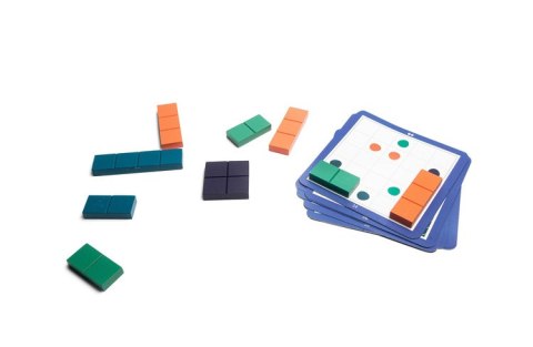BS Toys, drewniana gra logiczna - Łamigłówka zakryj kropki