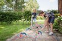 Drewniany krykiet dla dzieci - zestaw BS Toys Tęcza