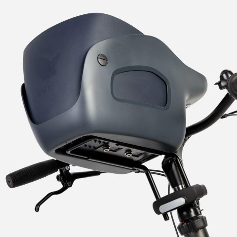 Koszyk rowerowy dla psa KVISP gray S