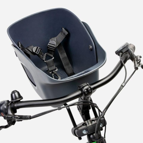 Koszyk rowerowy dla psa KVISP gray S