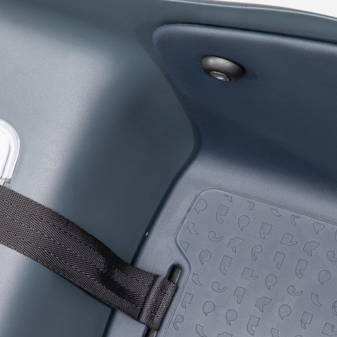 Koszyk rowerowy dla psa KVISP gray S