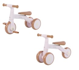 MOOVKEE TODI Rowerek trójkołowy biegowy z pedałami 3w1 blossom pink