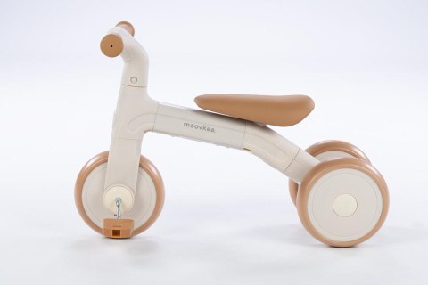 MOOVKEE TODI Rowerek trójkołowy biegowy z pedałami 3w1 warm sand