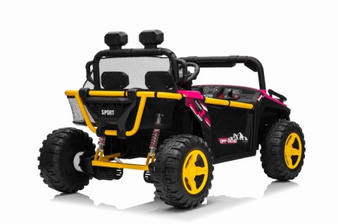 Pojazd Buggy UTV SPEED Różowy