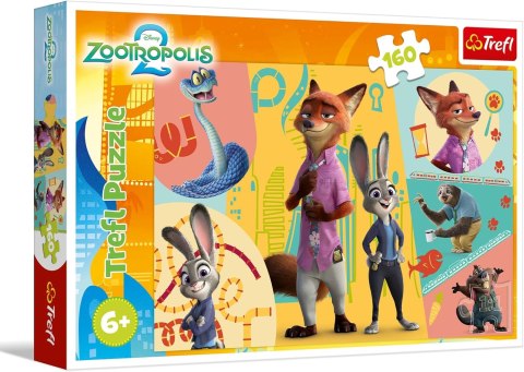 TREFL 15429 Puzzle 160 Razem w Zootopii