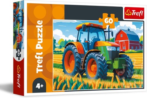 TREFL 16492 Puzzle 60 Pojazd rolnika
