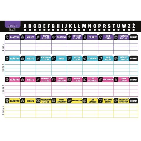 TREFL 30070 Gra towarzyska Państwa-miasta. Lata 90-te