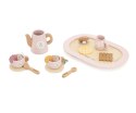 VIGA 44267 PolarB Drewniany zestaw do kawy i herbaty - pink