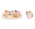VIGA 44267 PolarB Drewniany zestaw do kawy i herbaty - pink