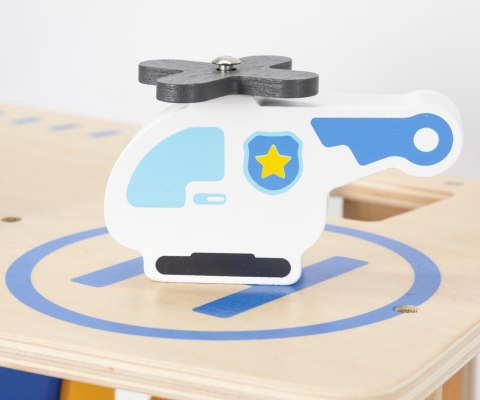 VIGA 44803 Drewniany komisariat policji z akcesoriami