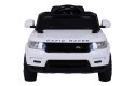 Autko Start Run na akumulator, Biały SUV + Pilot