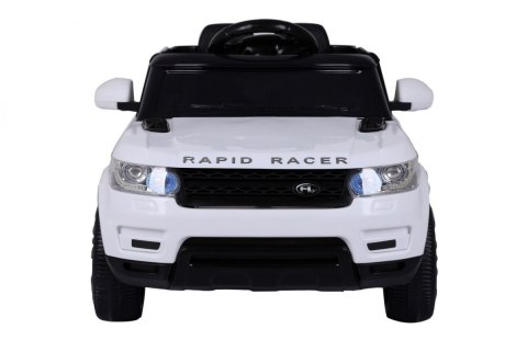 Autko Start Run na akumulator, Biały SUV + Pilot