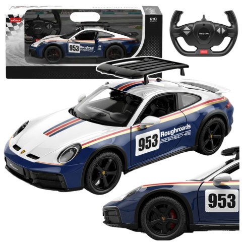 Auto Porsche 911 Dakar Performance Zdalnie Sterowany RC Rastar 1:14