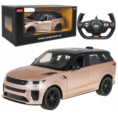 Auto Range Rover Sport SV Zdalnie Sterowane RC Złote Rastar 1:14