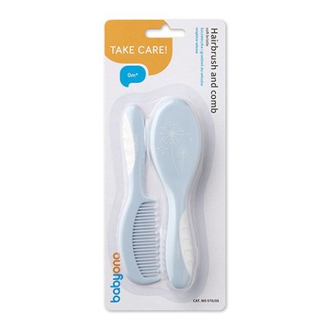 B.O.570/05 Szczotka i grzebień do włosów dla dzieci i niemowląt miękkie włosie