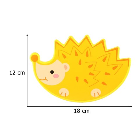 Gra zręcznościowa montessori układanka balansująca klocki drewniane jeż nawlekane owoce