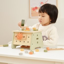 VIGA PolarB Mini Warsztat 2w1 Skrzynka z Narzędziami Zestaw Drewniany